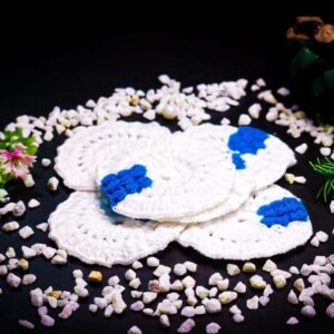 Crochet and cloth Coasters